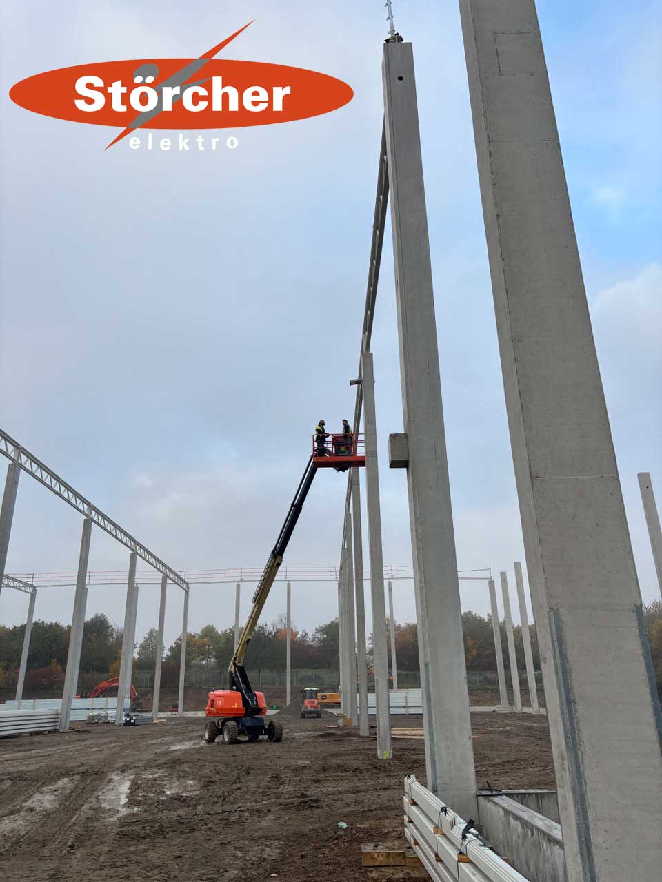 industrie elktro install hoch 30m